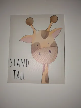 Lienzo decorativo Be Happy