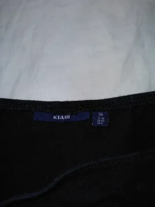 Vestido rayas y Pantalones negros Premamá.