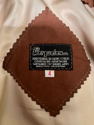 Chaqueta de piel argentina