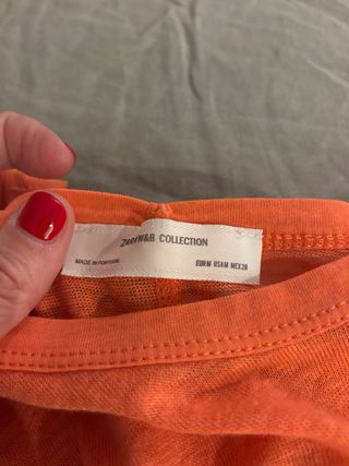 Vestido playero coral