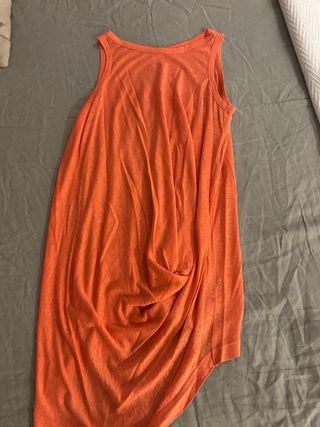 Vestido playero coral