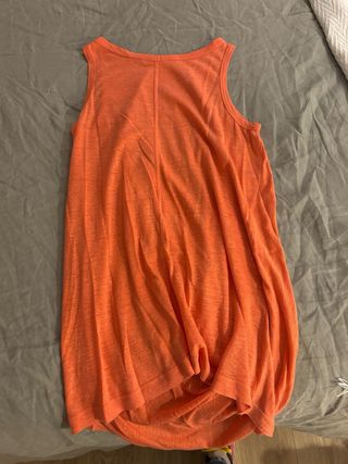 Vestido playero coral