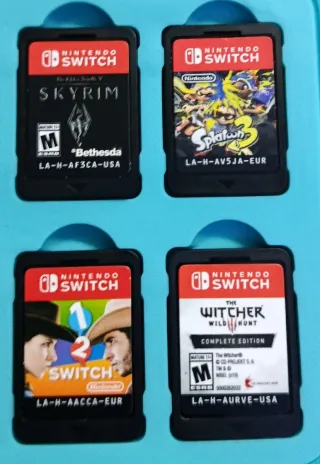 Juegos Nintendo Switch (4 juegos)