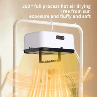 Secador Ropa Portátil Plegable Temporizador