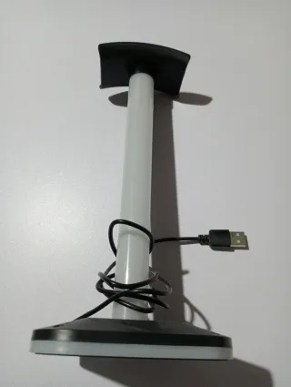 Soporte para auriculares gamer con luz LED