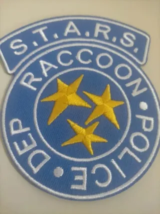 2 Parches STARS Resident Evil Raccoon Police