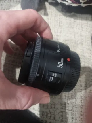 Objetivo Yongnuo 50mm f/1.8 para Canon