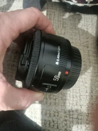 Objetivo Yongnuo 50mm f/1.8 para Canon