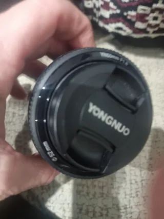 Objetivo Yongnuo 50mm f/1.8 para Canon