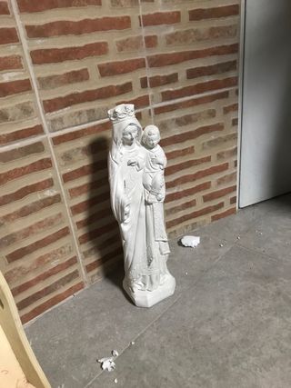 Virgen para pintar