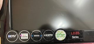 Televisor LG 24 LD35 2011 50% de iluminación