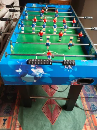 Mesa de futbolín multijuegos