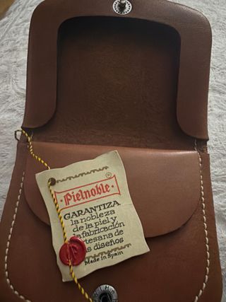 Monedero Piel Noble Marrón