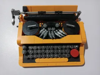 Macchina da scrivere LEGO Arancione