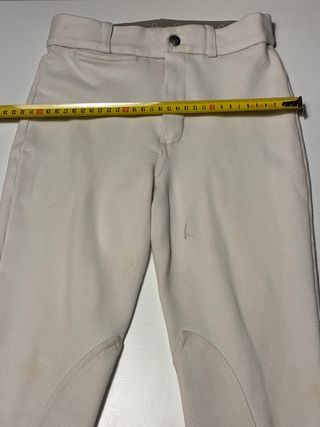 Pantalones equitación hípica Blancos concurso S