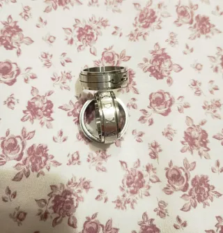 Anillos Acero Giratorios Antiestrés.