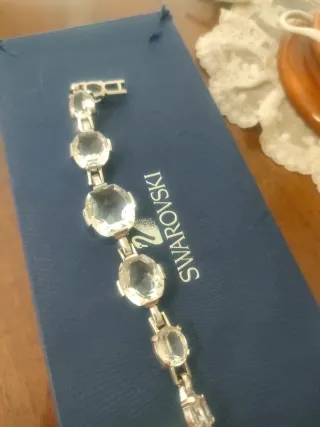 Bracciale Swarovski Cristalli Argento