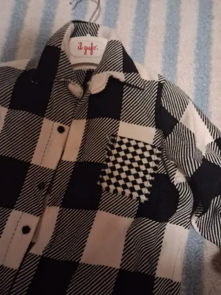 Completo spazzacamino a quadri5/6/7anni