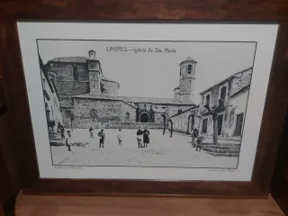 7 cuadros con  Láminas de Linares - Paseo Sta.