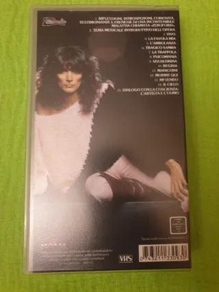 VHS Renato Zero Zerofobia