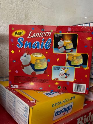 Proyector Lampara Caracol Magic Lantern VINTAGE