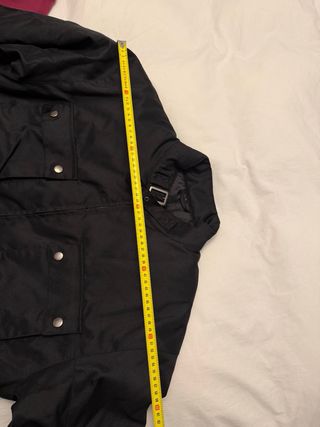 Chaqueta de moto negra paseo