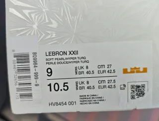 Scarpe Nike LeBron XII NBA - 42.5