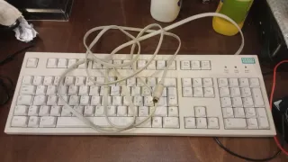 Tastiera Siemens Nixdorf bianca