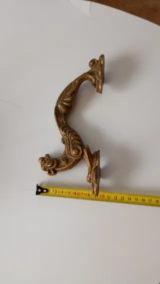 Tiradores Bronce Latón Dragón 2 Unidades