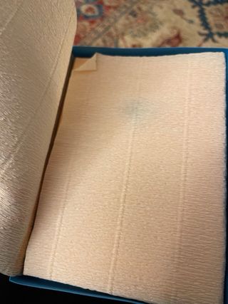 Album fatto a mano carta nuvolata