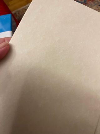 Album fatto a mano carta nuvolata