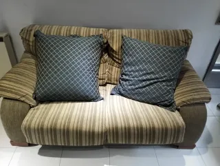 Conjunto 2 sofás 2+2 plazas tela