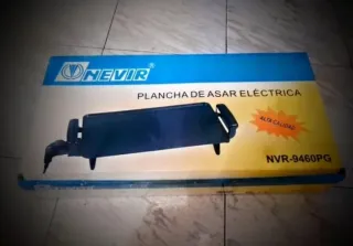 Plancha Asar NEVIR NVR-9460PG Negra