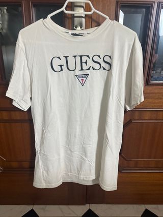 Camiseta Guess Talla XL Blanca