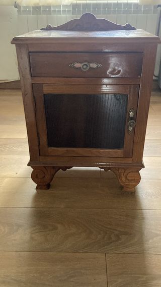 2 Mesitas de Noche Madera
