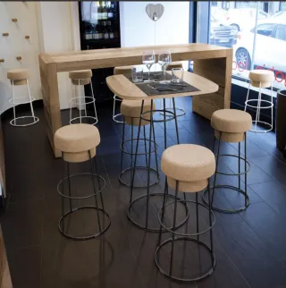 3 Taburetes Iconicos Tapón de Corcho