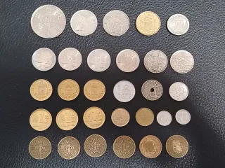 Monete spagnole Franco e Juan Carlos I