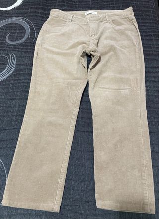 Pantalón pana beige T/42
