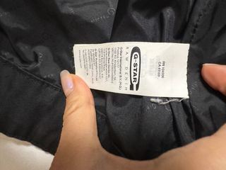 Chaqueta G-Star RAW Negra con Cinturón