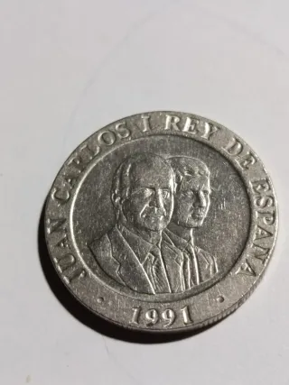 Moneda 200 Pesetas 1991 Rey Juan Carlos I