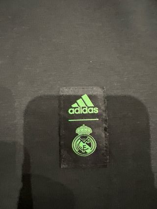 Sudadera Adidas Real Madrid Negra y Verde