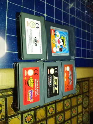 Lote Juegos Game Boy Advance: FIFA, Crash, Spiderm