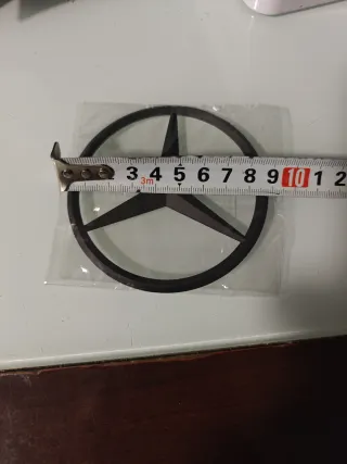 Anagrama Estrella Mercedes Negro