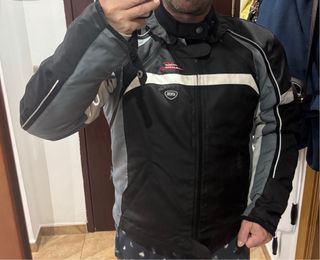 Chaqueta Moto Talla XL Negra