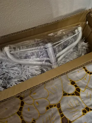 Albero Natale Bianco LED 120cm