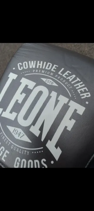 Guantes Boxeo Leone 1947 Authentic 2 Gris