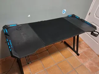 Escritorio Gaming PC Mesa Negra