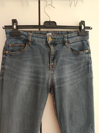 Vaqueros skinny Stradivarius azules