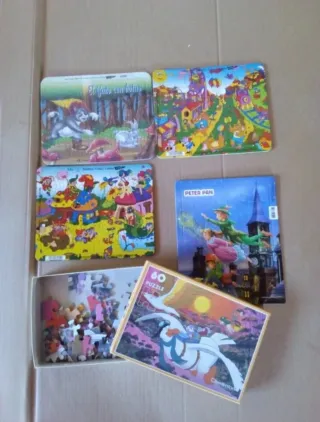 Lote Puzzles Infantiles Varios