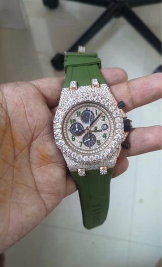 Audemars Piguet Reloj Diamantes Moissanita VVS1